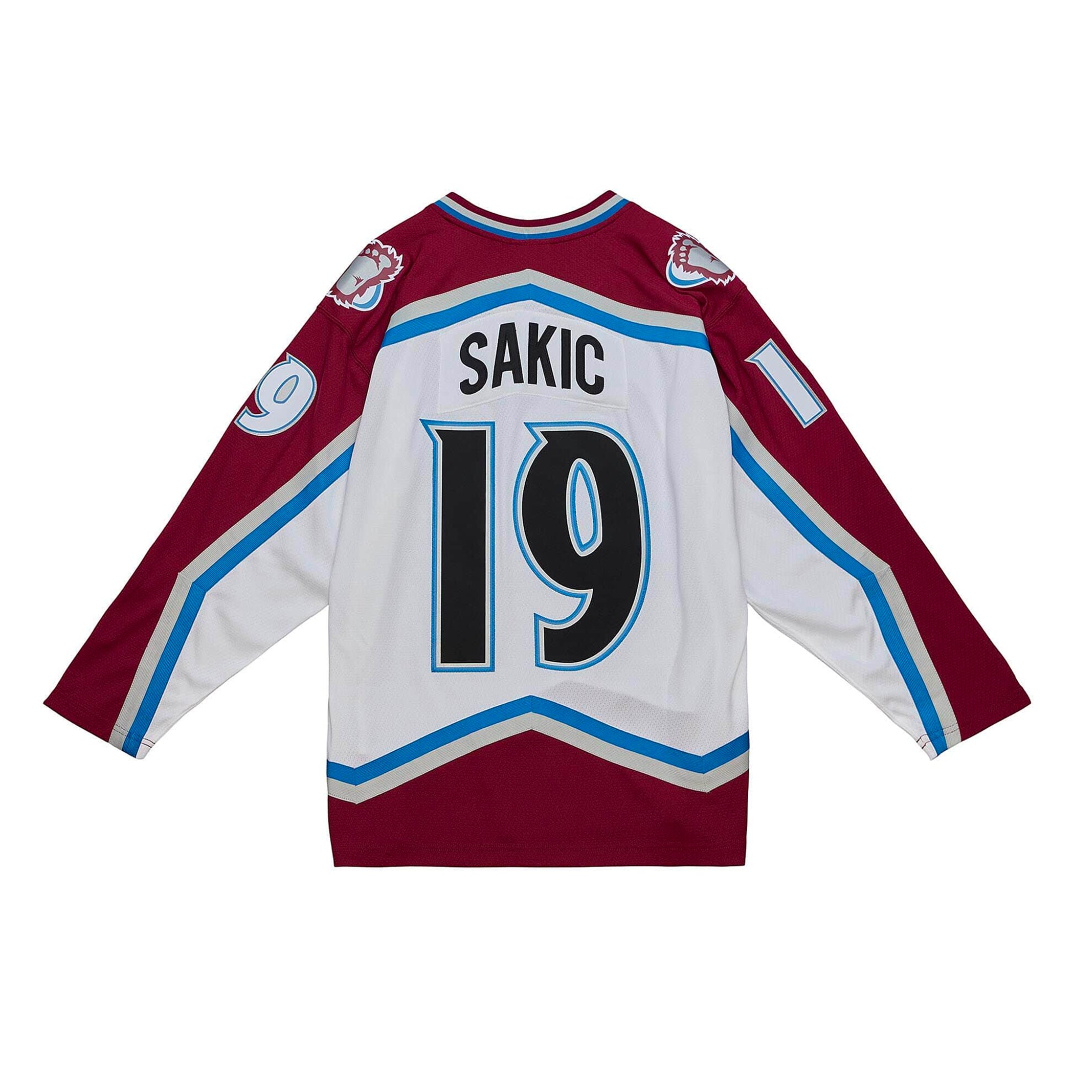 Joe Sakic Colorado Avalanche Autographed Away Jersey Inscribed HOF 20 –  Latitude Sports Marketing