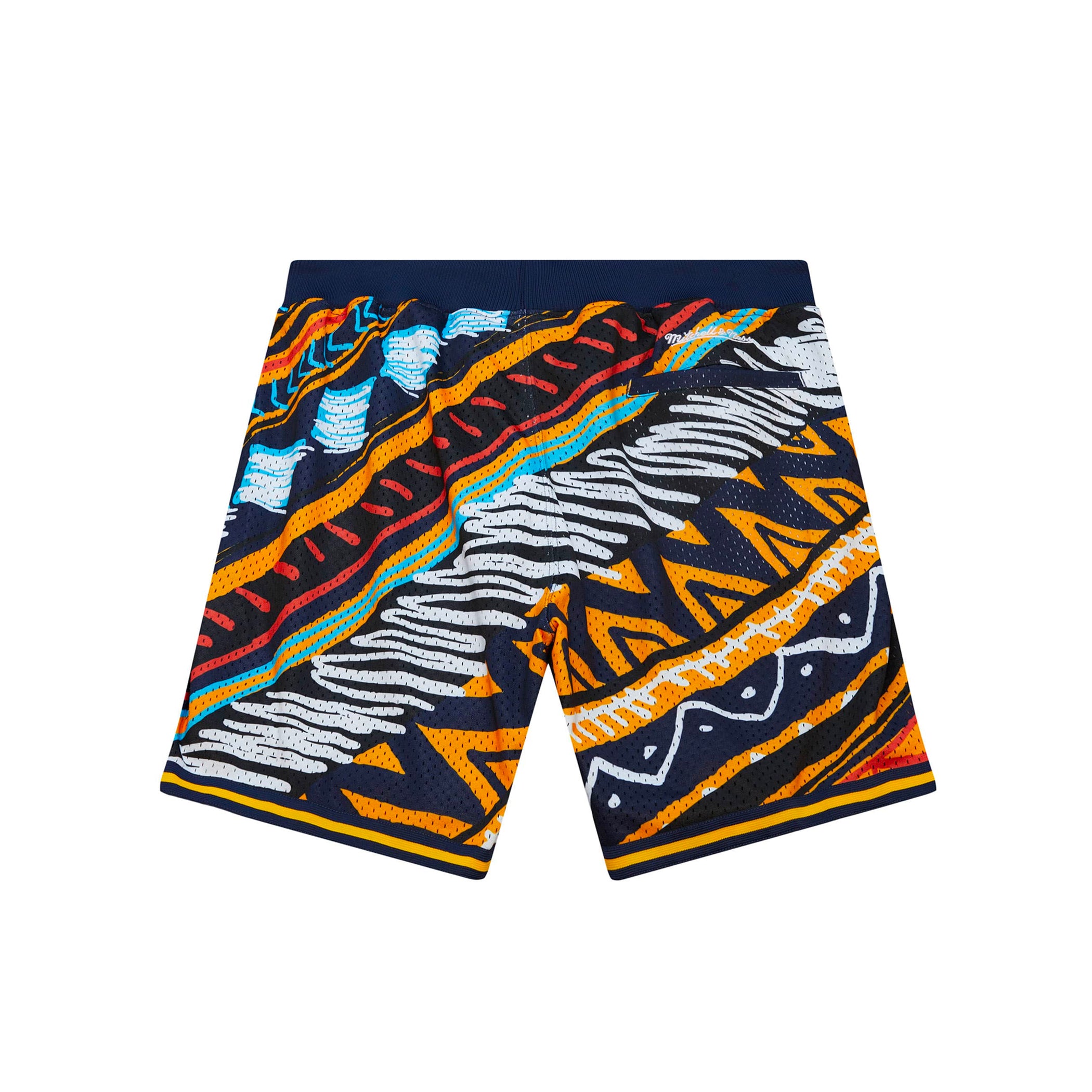 Golden State Warriors NBA Utility Short By Mitchell & Ness - Mens