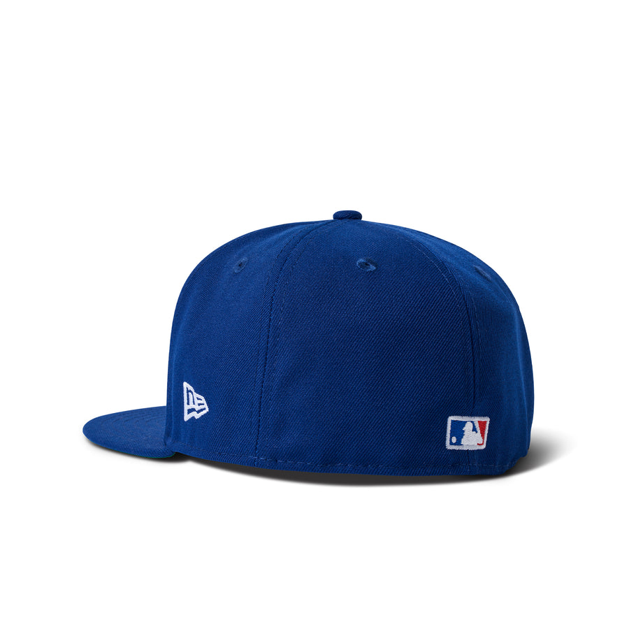 New Era Micro Lockup Los Angeles Dodgers 59Fifty Fitted Blue
