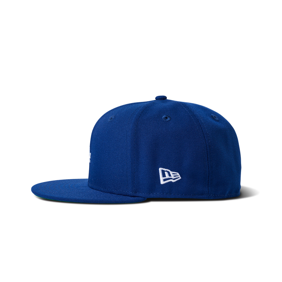 New Era Micro Lockup Dodgers 59Fifty Fitted Blue