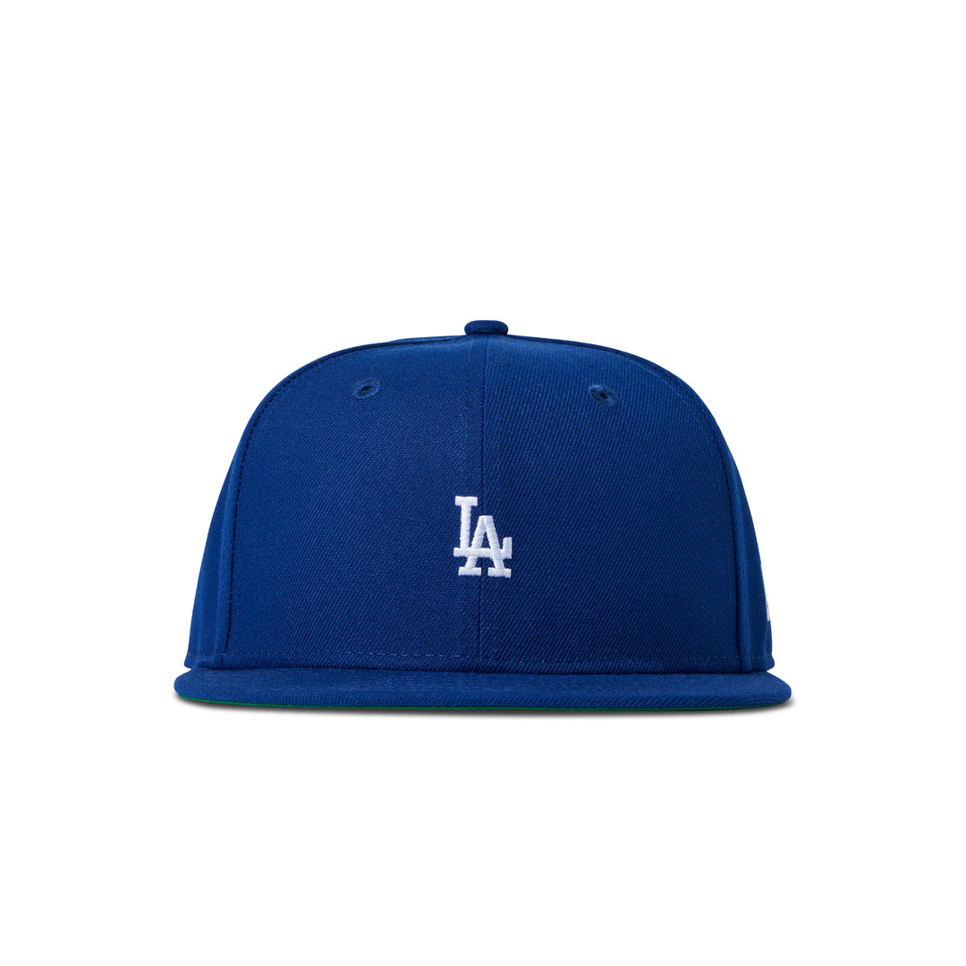 New Era Micro Lockup Dodgers 59Fifty Fitted Blue