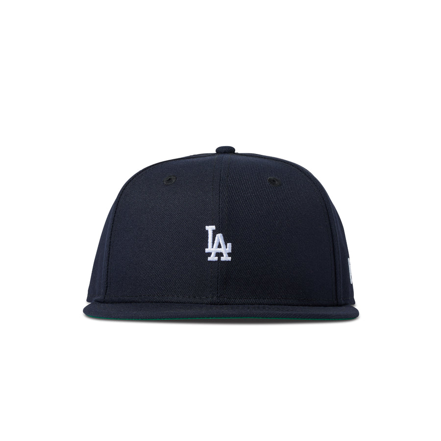 New Era Micro Lockup Los Angeles Dodgers 59Fifty Fitted Navy