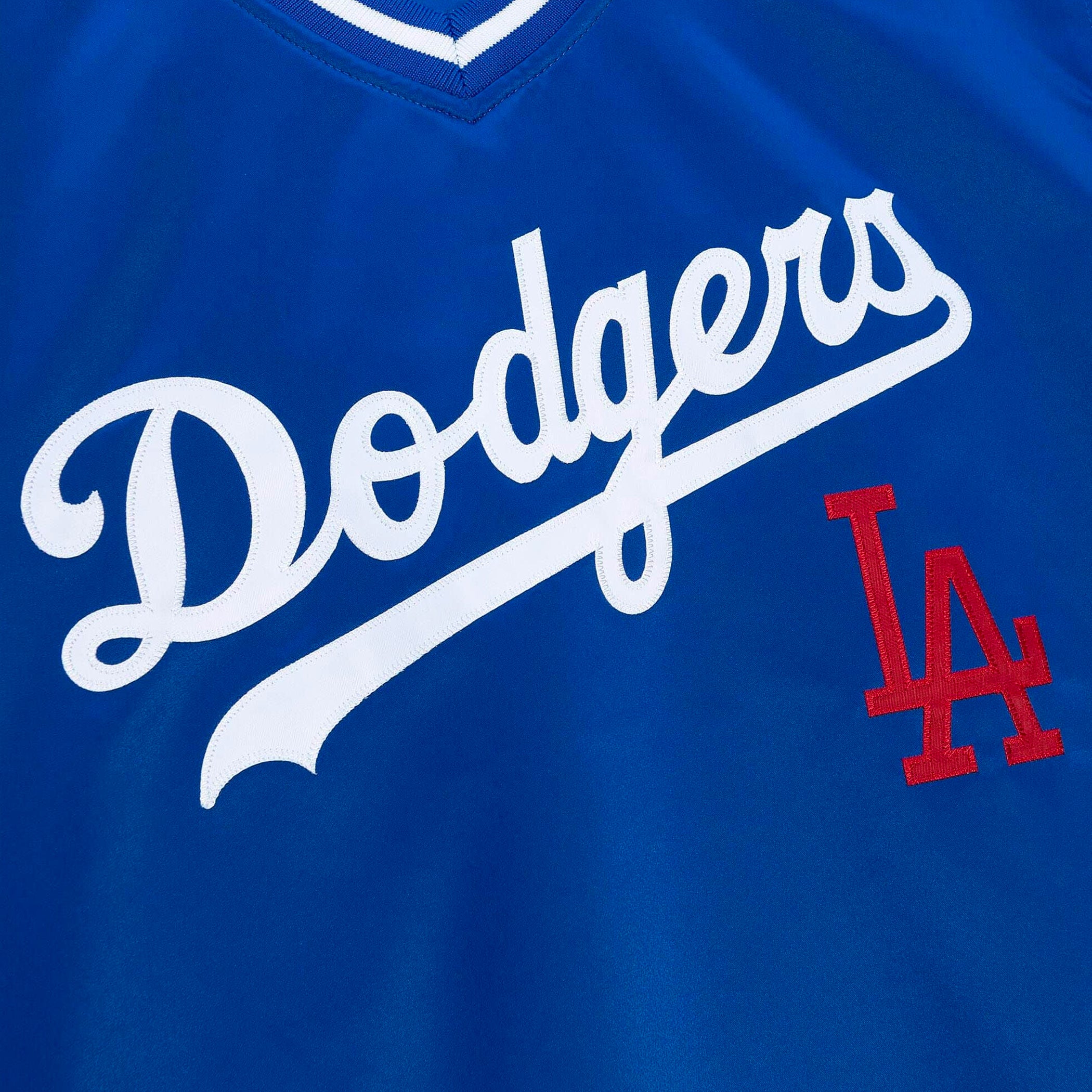Full Count Satin Pullover Los Angeles Dodgers - Shop Mitchell