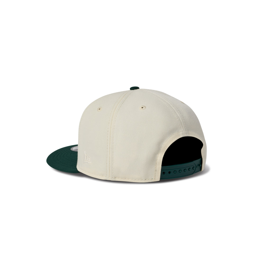 New Era Los Angeles Dodgers 9Fifty A Frame Curve Upside Down Snapback Two Tone Green