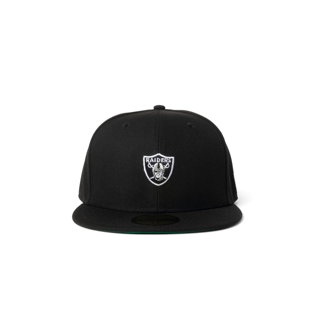 New Era Raiders Micro Logo 59Fifty Fitted Black