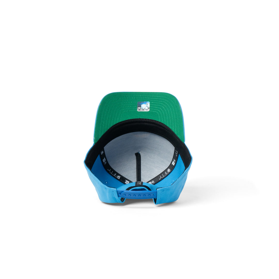 New Era Chargers Micro Logo 9Fifty Snapback Light Blue