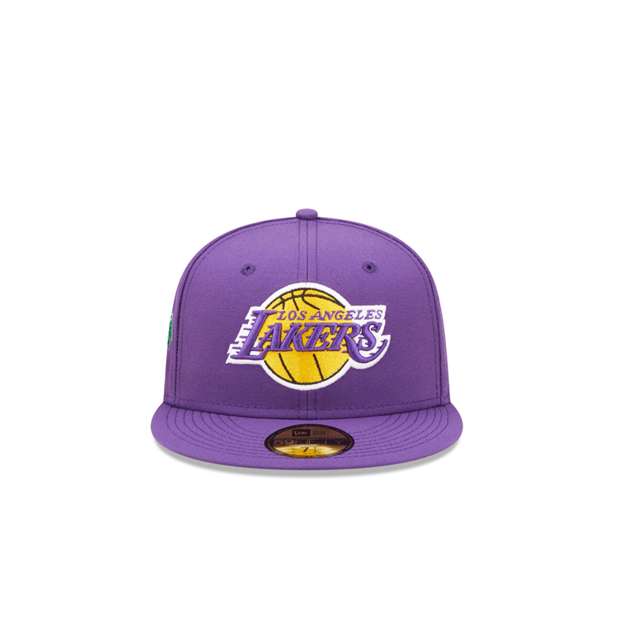 Adidas LA Lakers Purple Gold Vintage Hat Fitted L/XL Climate