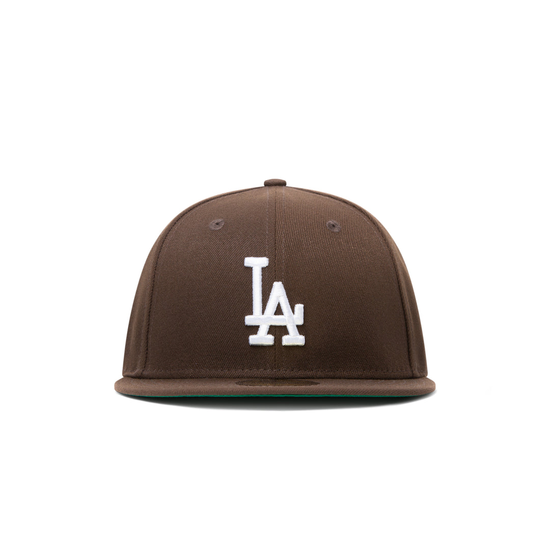 New Era Dodgers 59Fifty Fitted Walnut