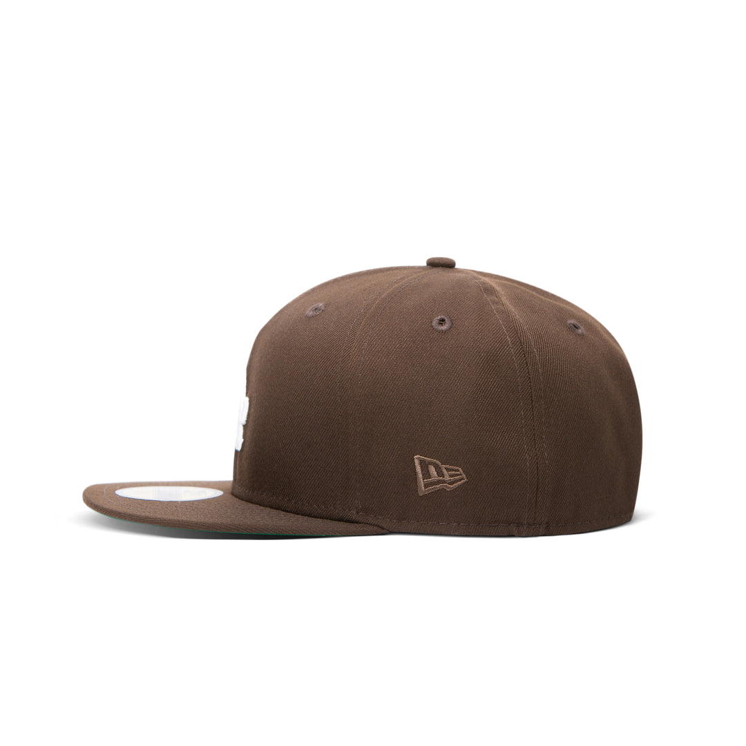 New Era Dodgers 59Fifty Fitted Walnut