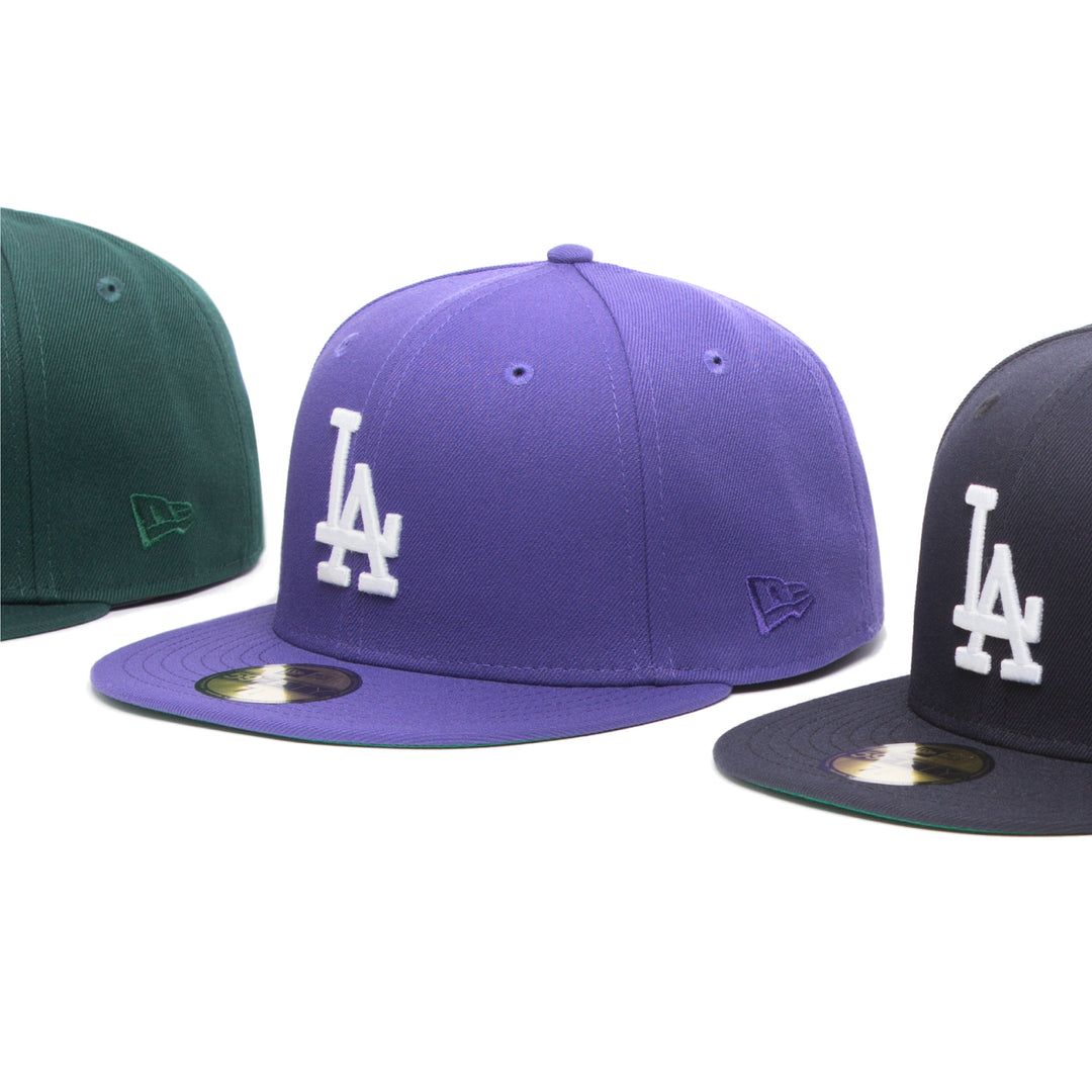 New Era Dodgers 59Fifty Fitted Purple