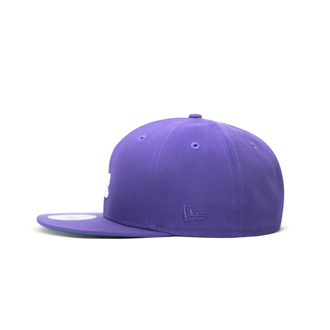 New Era Dodgers 59Fifty Fitted Purple