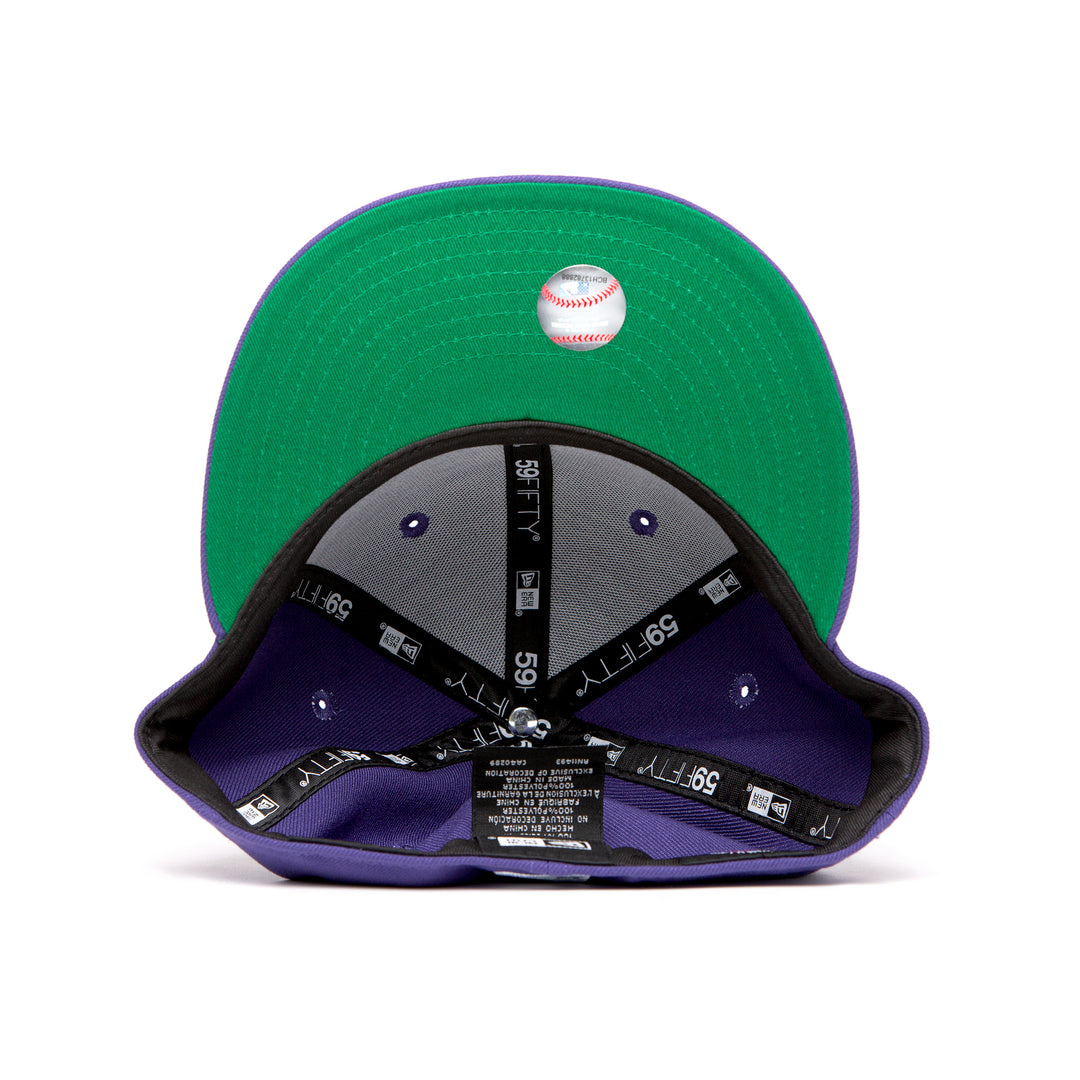 New Era Yankees 59Fifty Fitted Purple