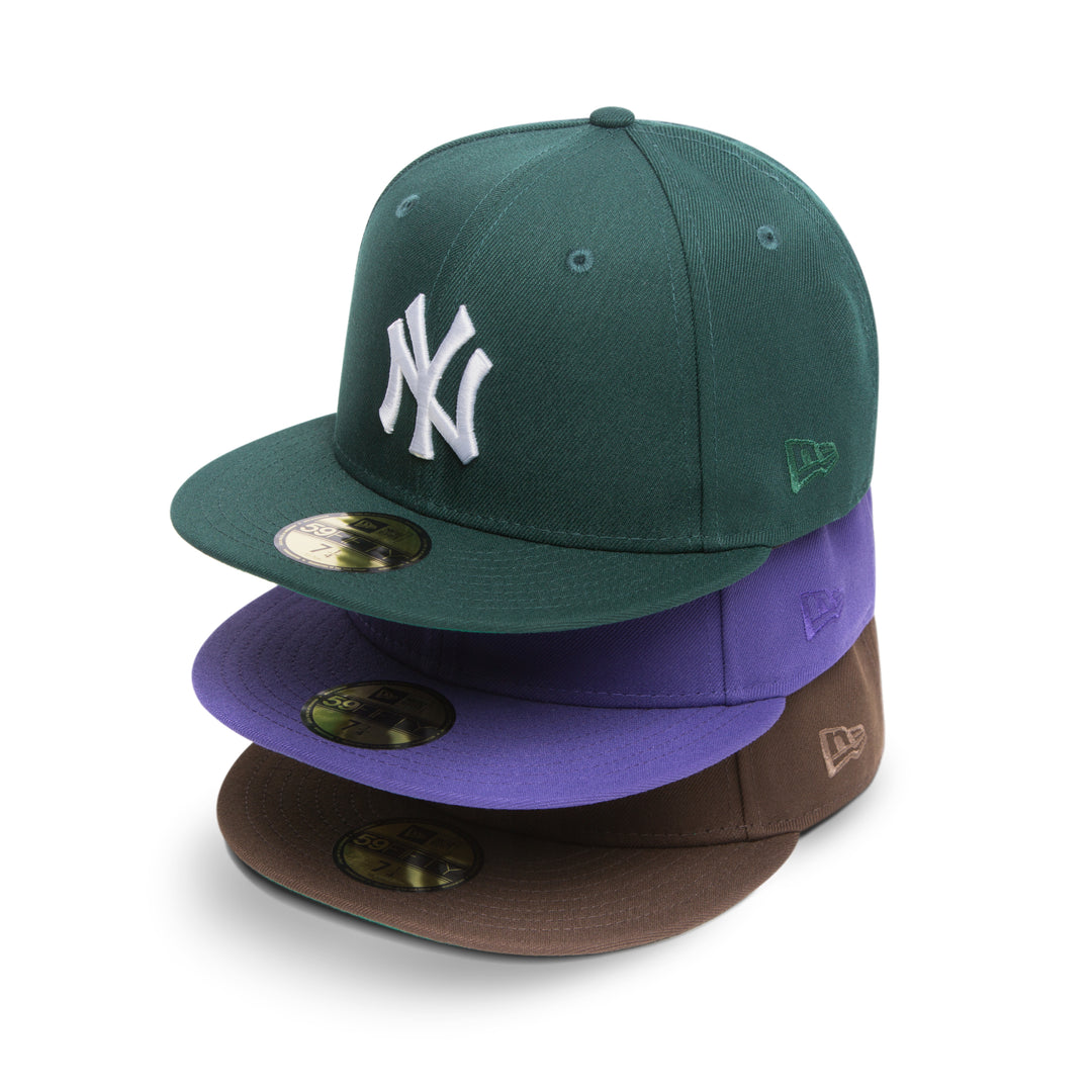 New Era Yankees 59Fifty Fitted Purple