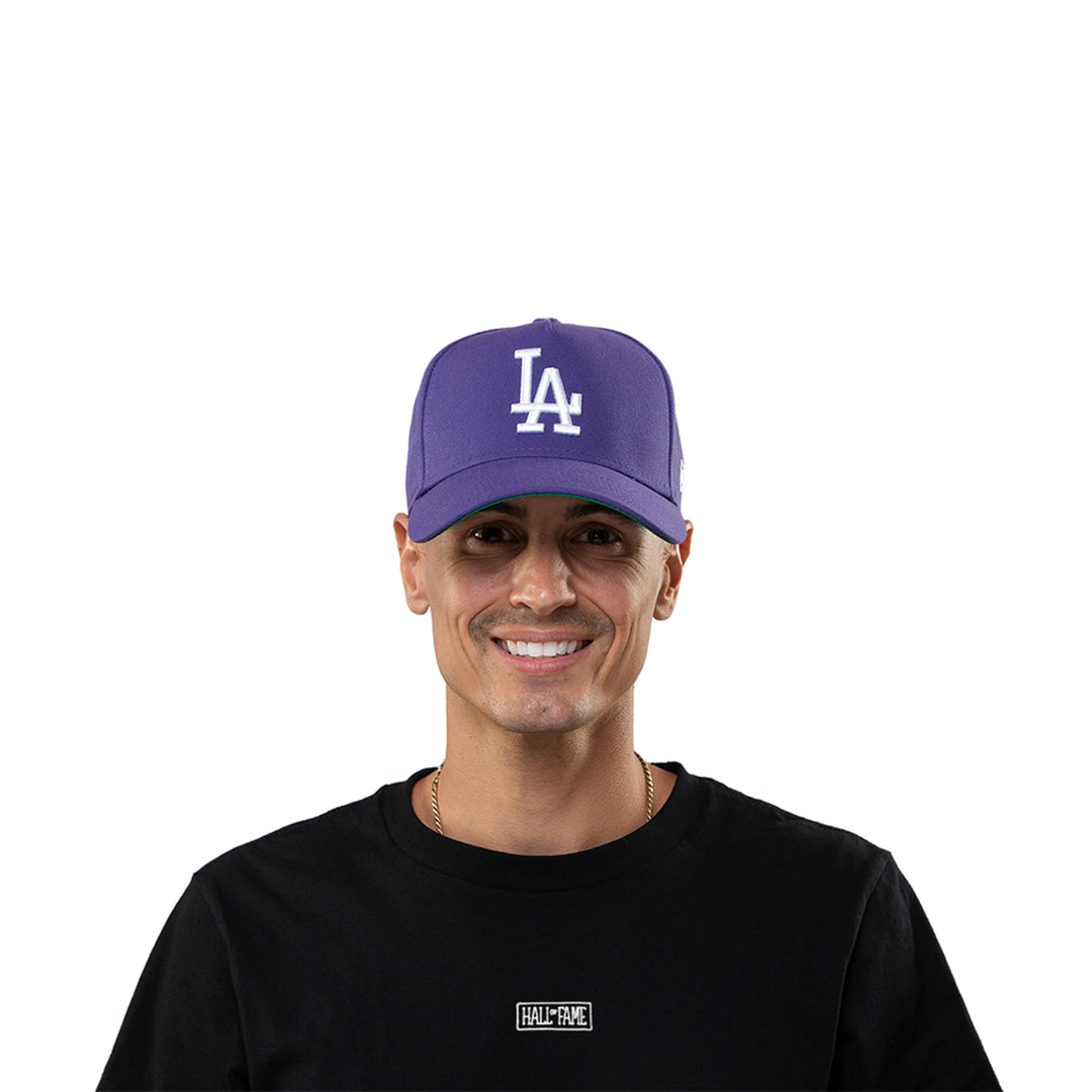 New Era Dodgers 9Forty Snapback Purple