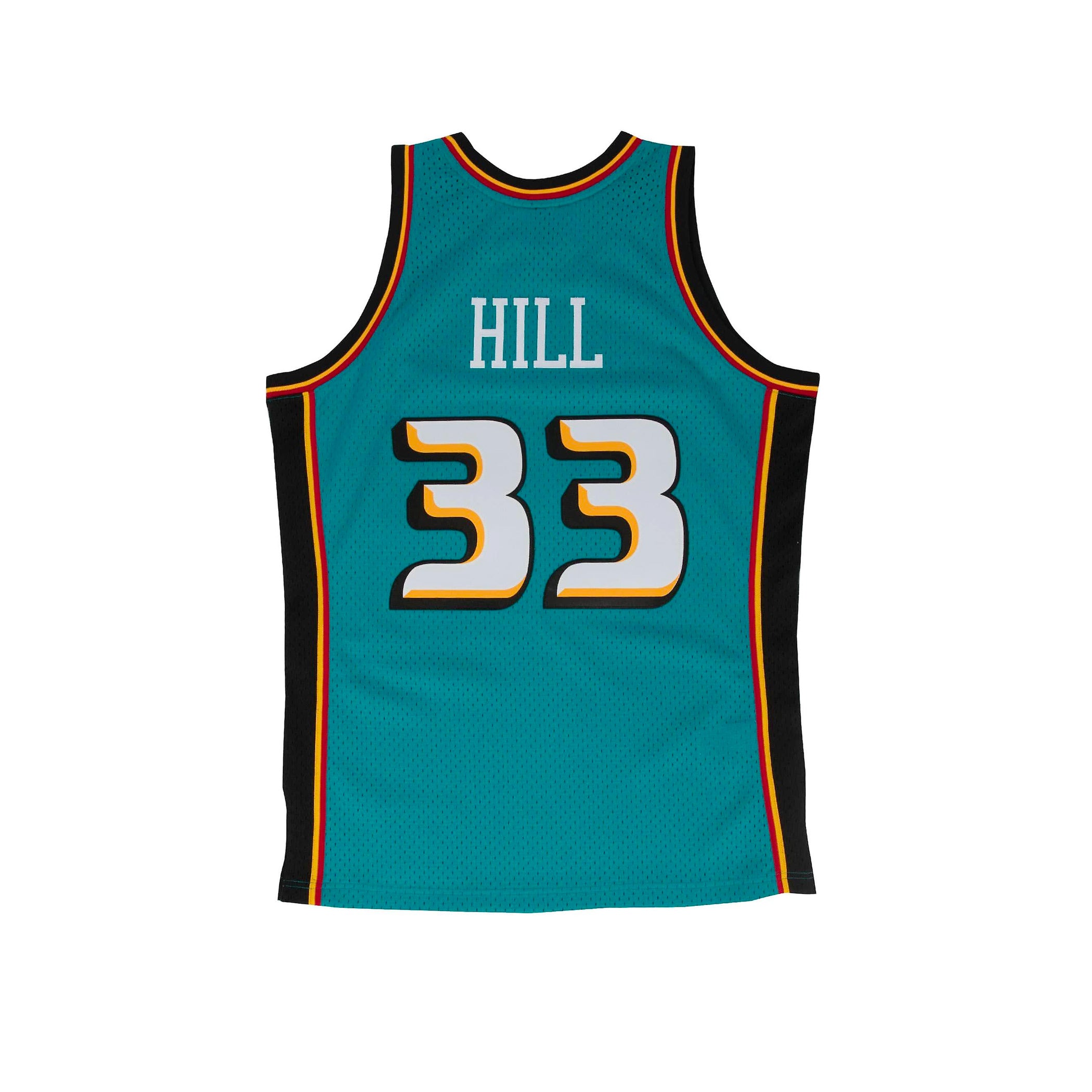 Mitchell & Ness Black Detroit Pistons 1998-99 Grant Hill Jersey Swingm –  Exclusive Fitted Inc.