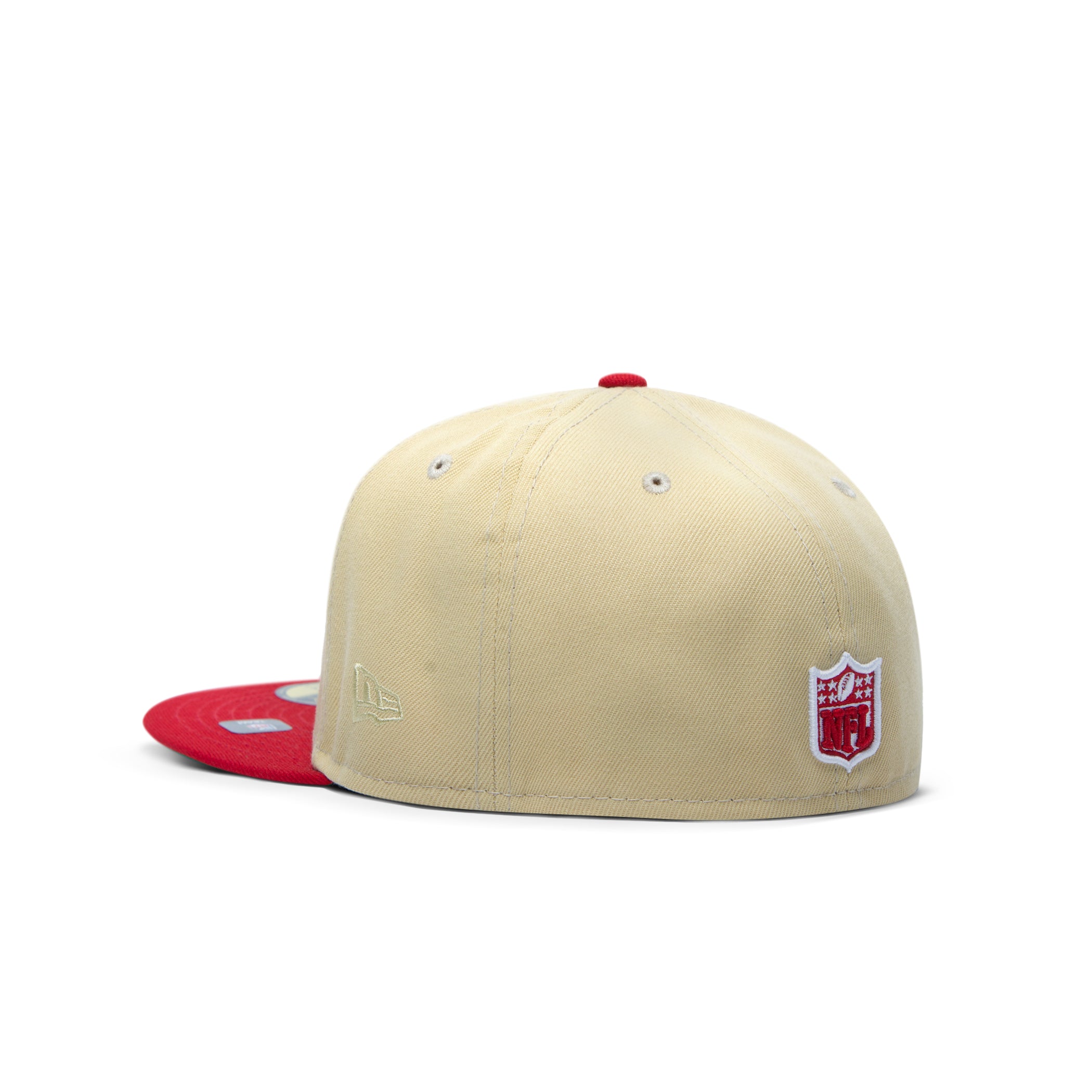 49ers gold fitted hat