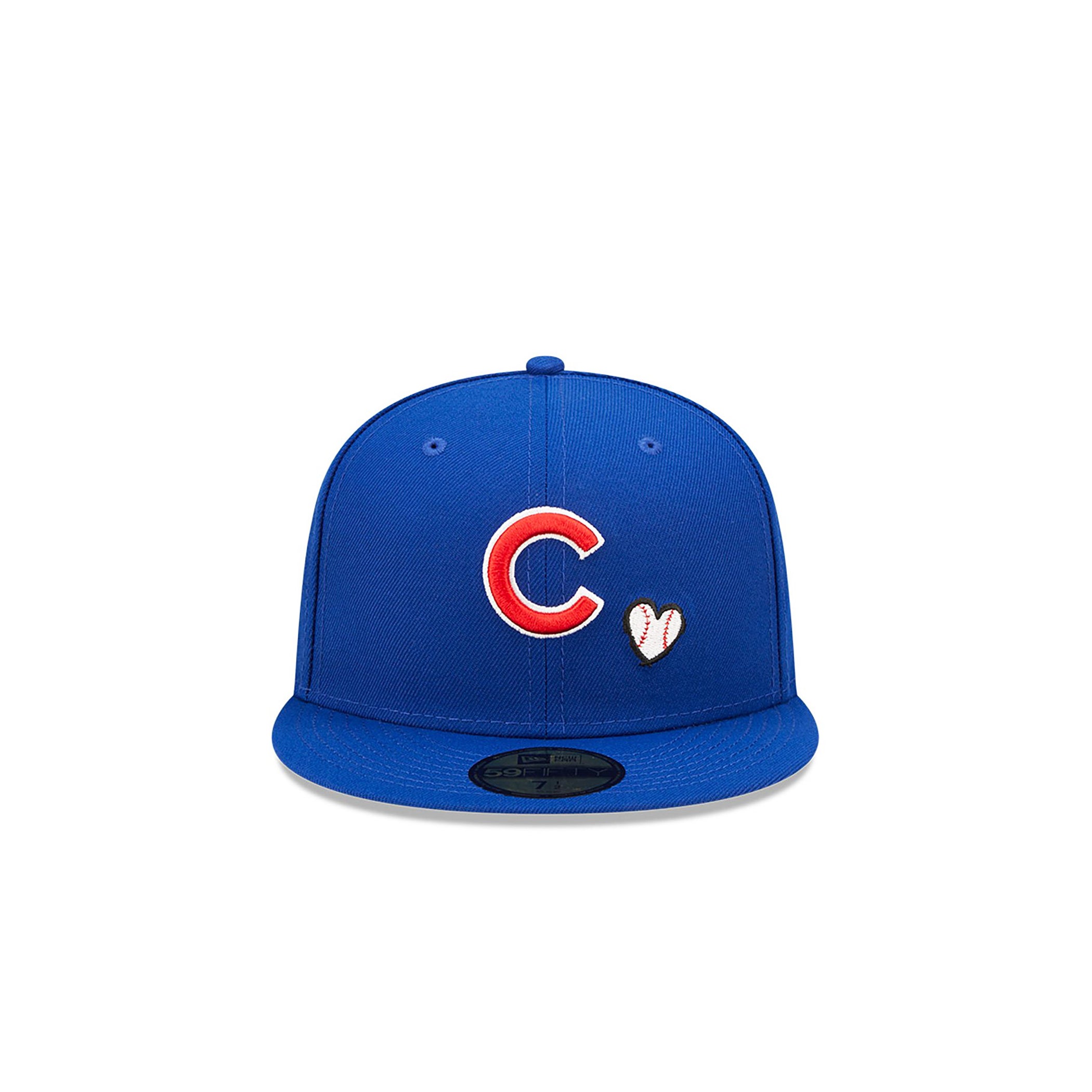 New Era Chicago Cubs Team Heart 59Fifty Fitted Blue – Hall of Fame