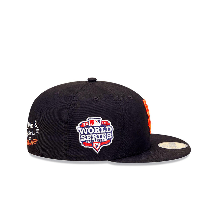 New Era San Francisco Giants Team Heart 59Fifty Fitted Black