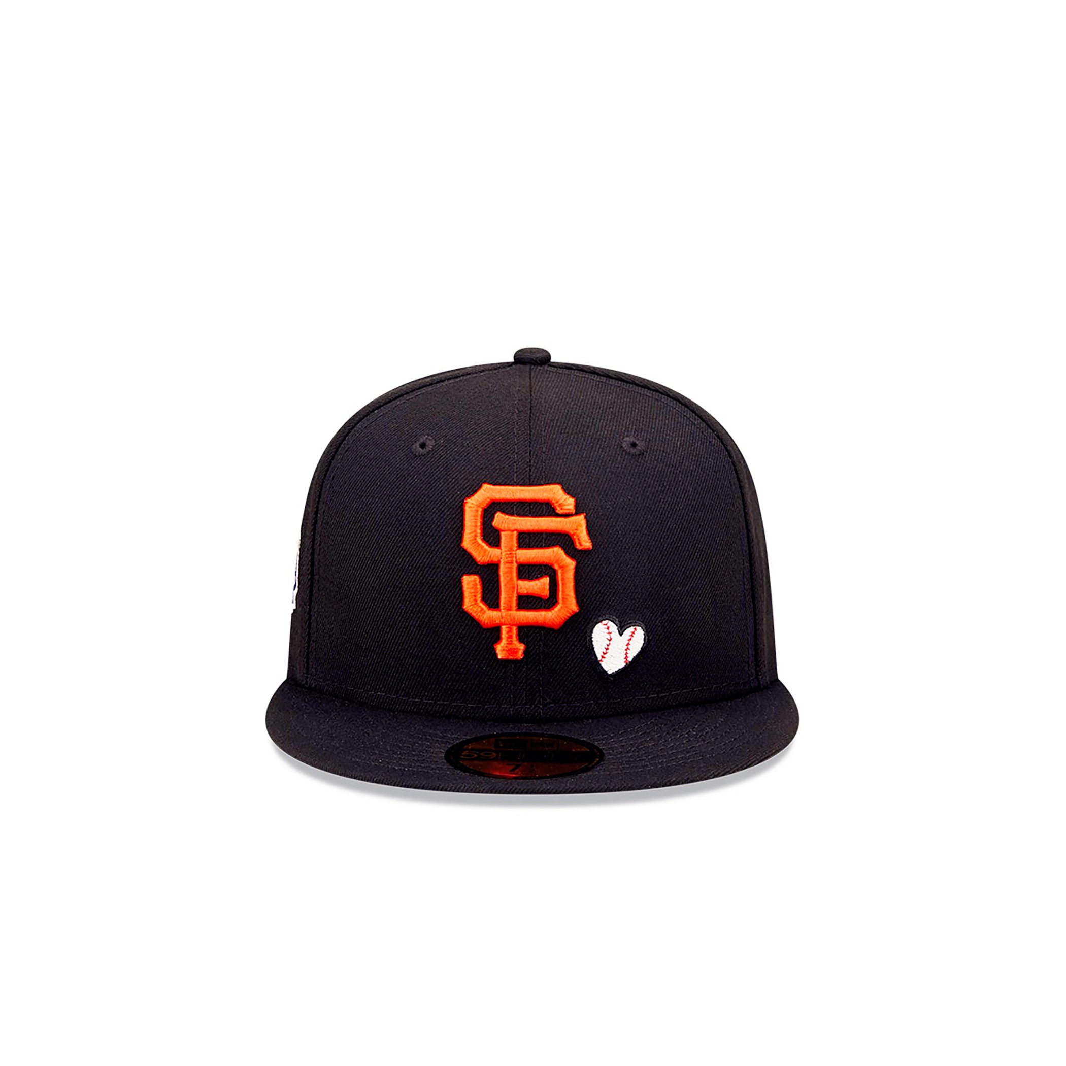 New Era San Francisco Giants Team Heart 59Fifty Fitted Black – Hall of Fame
