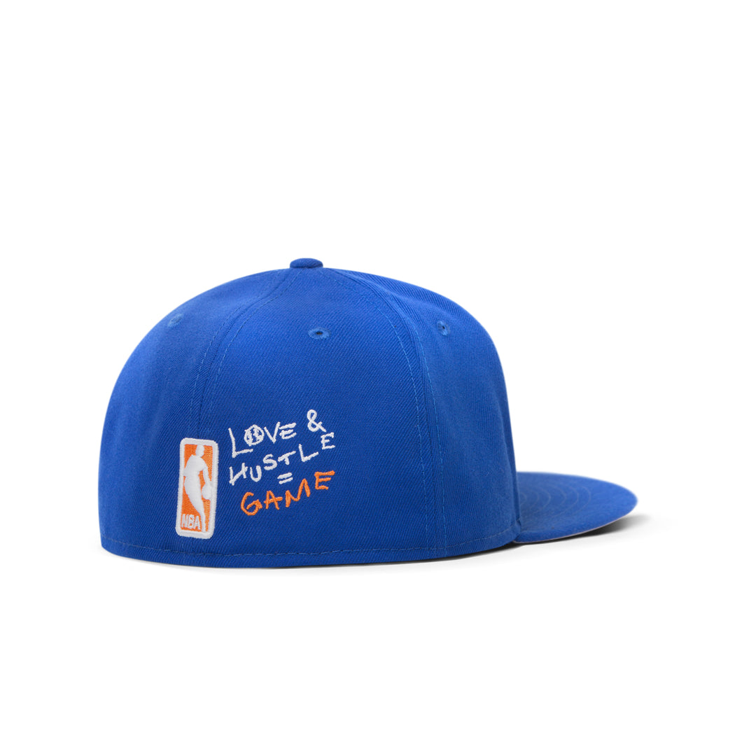 New Era New York Knicks Team Heart 59Fifty Fitted Blue