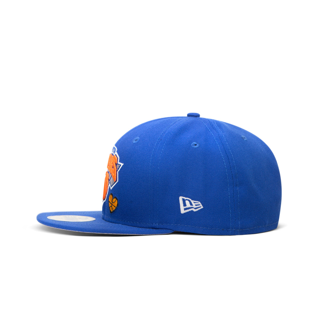 New Era New York Knicks Team Heart 59Fifty Fitted Blue