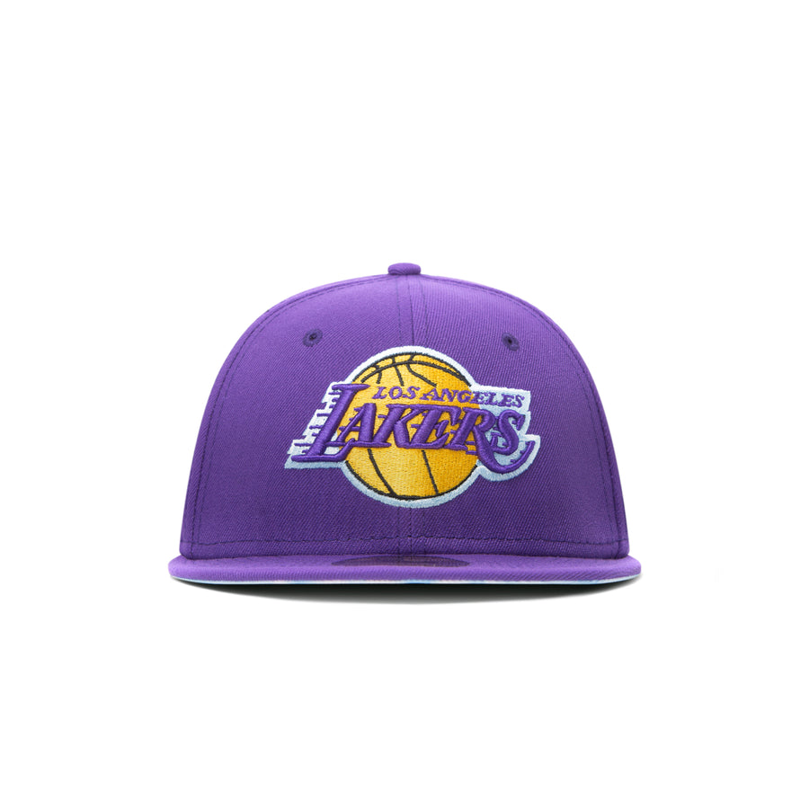 New Era Los Angeles Lakers NBA Cloud Purple 59FIFTY Fitted Cap