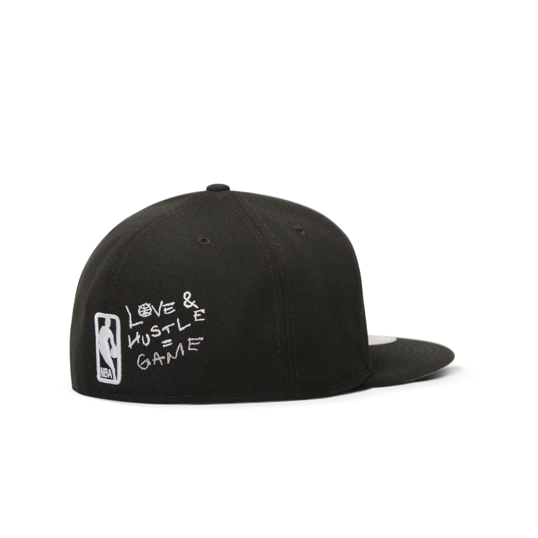 New Era Brooklyn Nets Team Heart 59Fifty Fitted Black