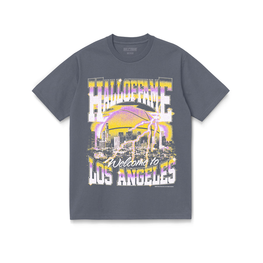 Hall Of Fame Welcome To L.A. Tee Grey