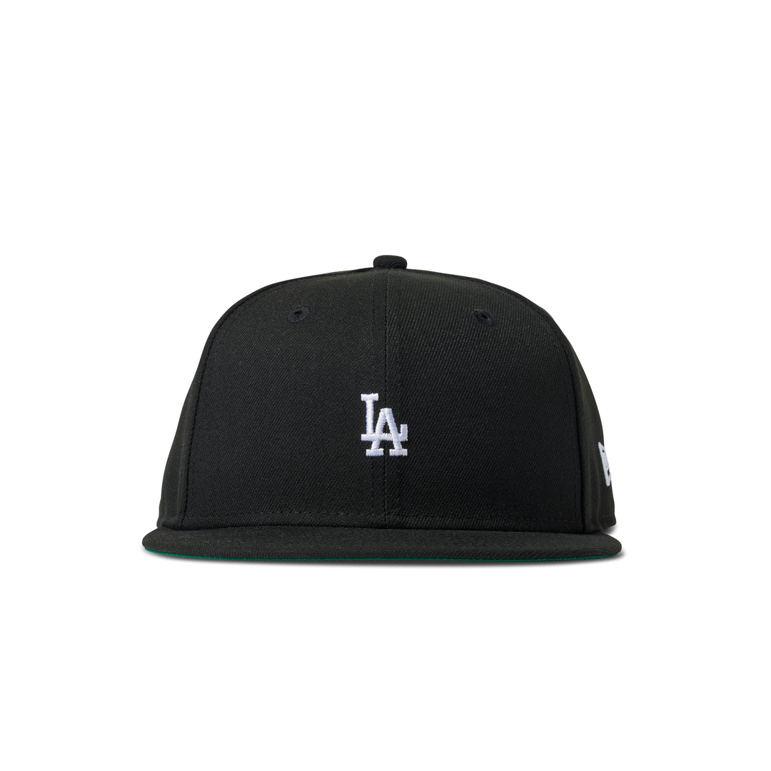 New Era Micro Lockup Dodgers 59Fifty Fitted Black