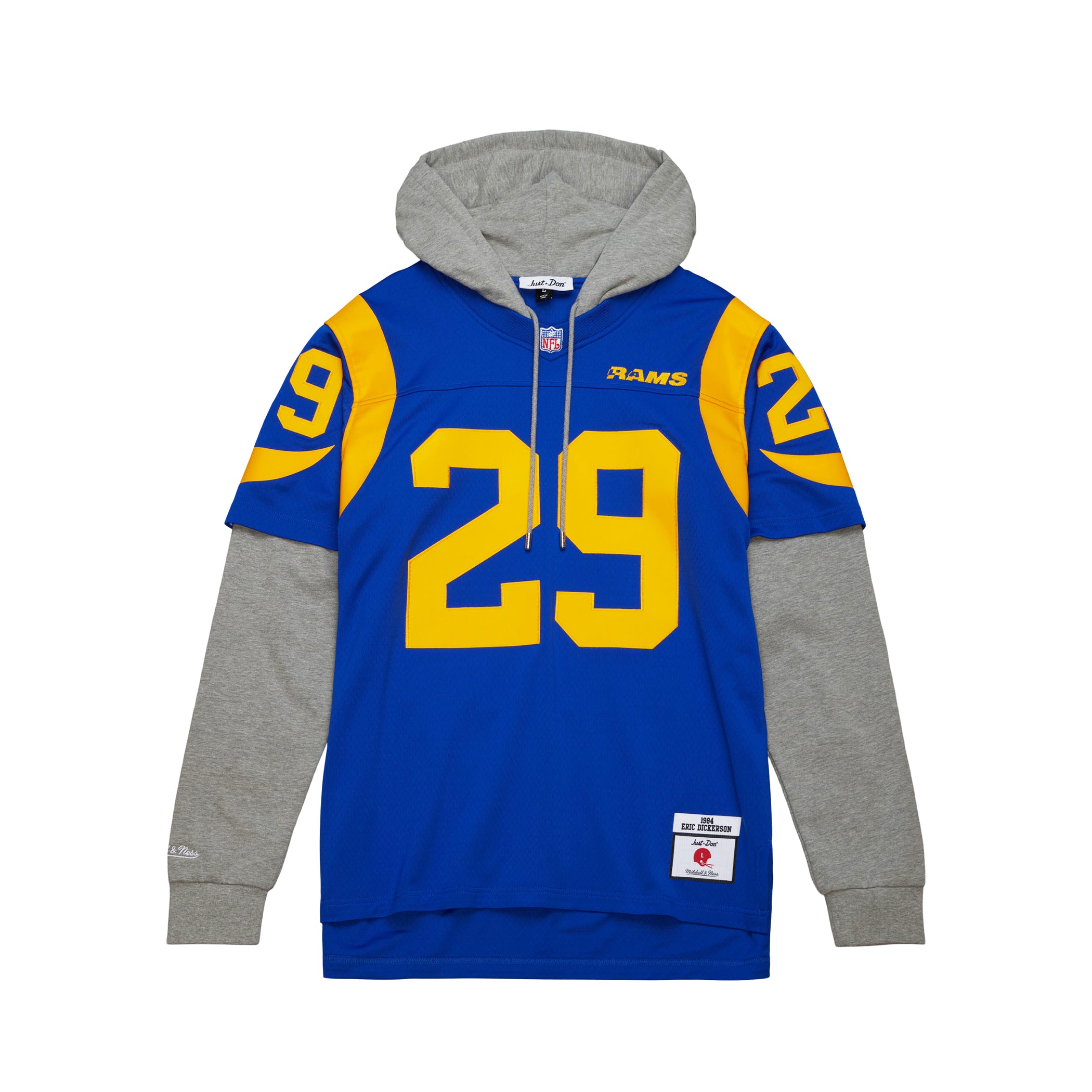 Mitchell & Ness Just Don Legacy Hoody Jersey Los Angeles Rams Eric Dic ...