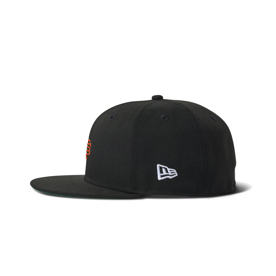 New Era Micro Lockup Giants 59Fifty Fitted Black