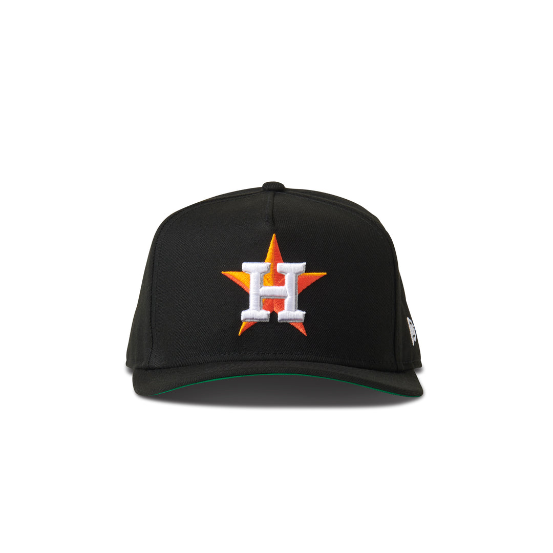 New Era Astros 9Fifty A Frame Curve Snapback Black