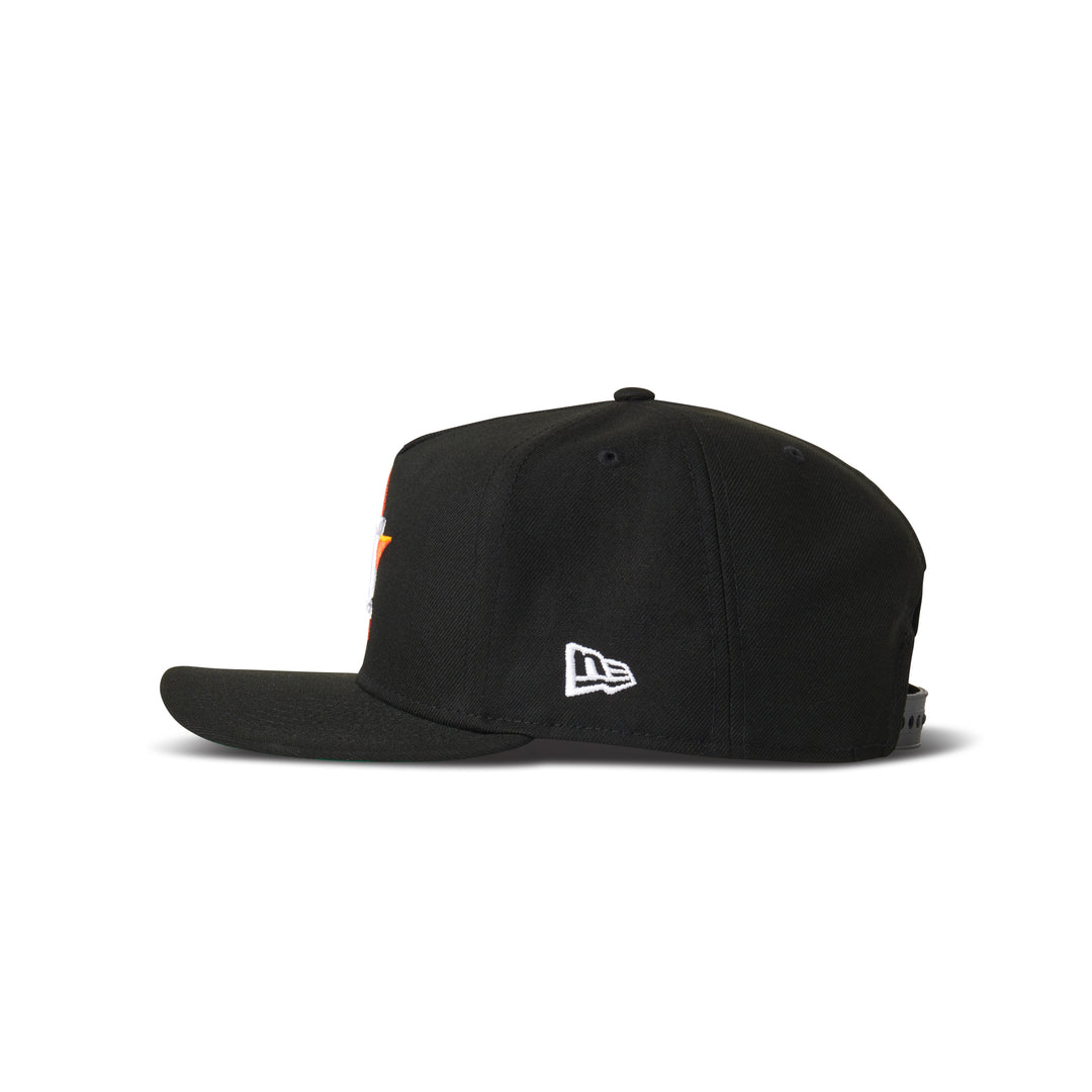 New Era Astros 9Fifty A Frame Curve Snapback Black