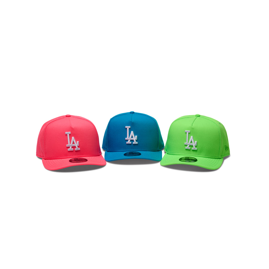 New Era Los Angeles Dodgers 9Fifty A Frame Neon Pink