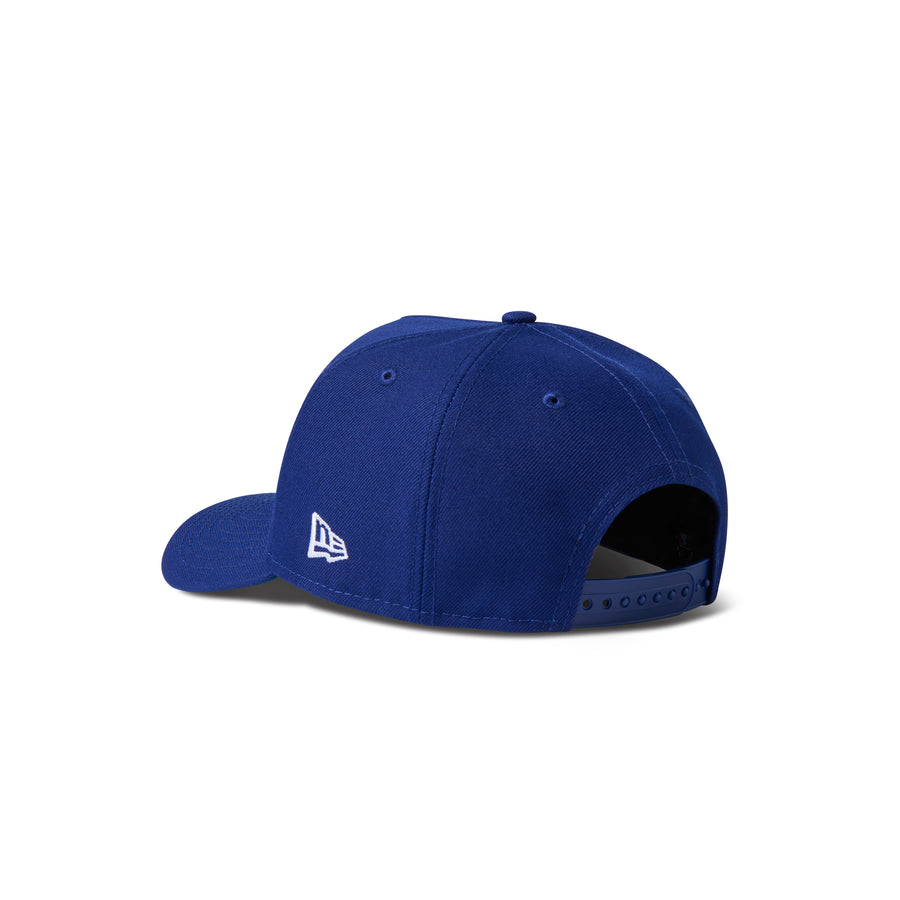 New Era Dodgers Micro Script 9Forty Snapback Blue