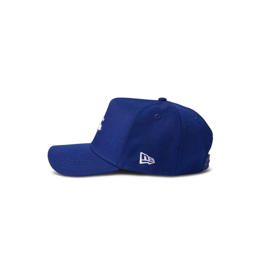 New Era Dodgers Micro Script 9Forty Snapback Blue