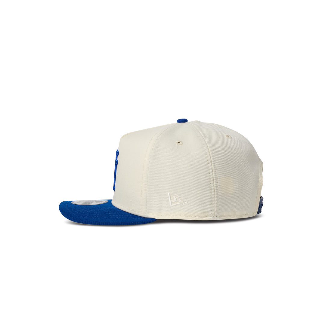 New Era Los Angeles Dodgers 9Fifty A Frame Curve Upside Down Snapback Two Tone Blue