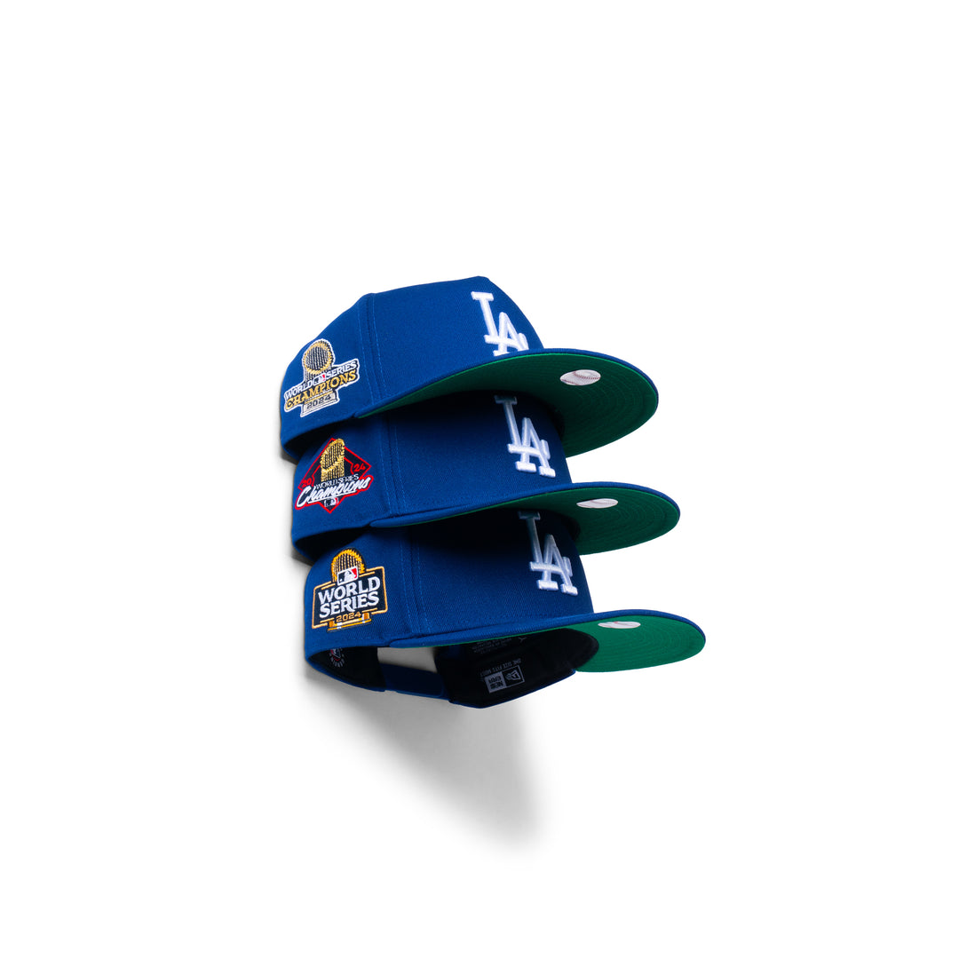 New Era Dodgers 2024 World Series Champions Trophy Side Patch Snapback
