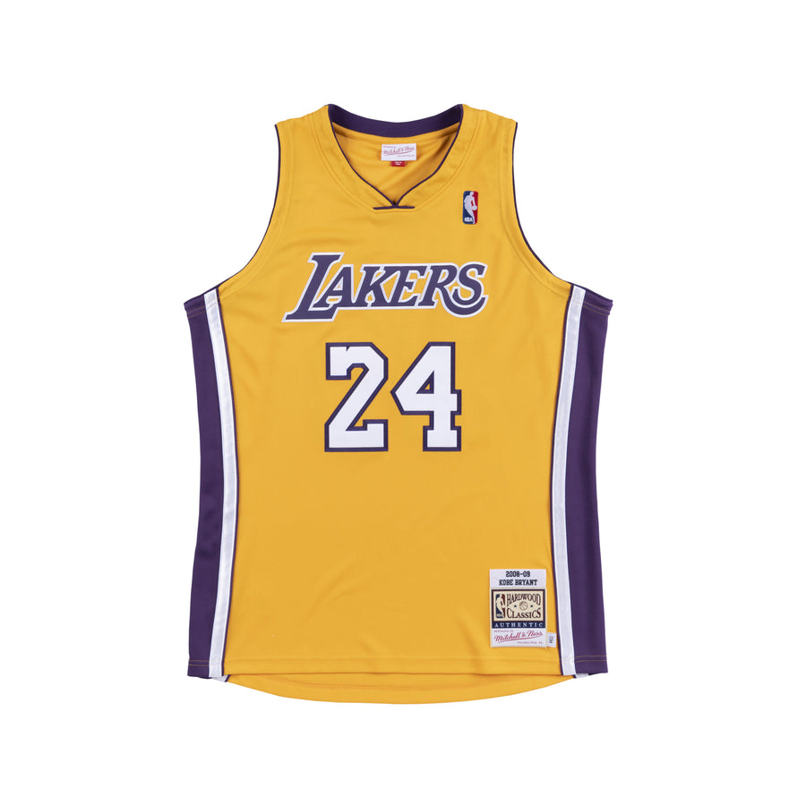 Mitchell & Ness Authentic Jersey Kobe Bryant Lakers 08 Light Gold