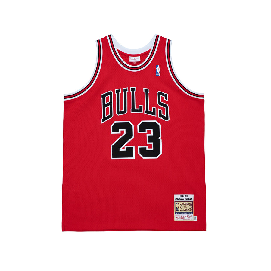 Mitchell & Ness Authentic Jersey Michael Jordan Bulls 97 Red