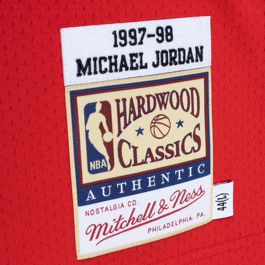 Mitchell & Ness Authentic Jersey Michael Jordan Bulls 97 Red