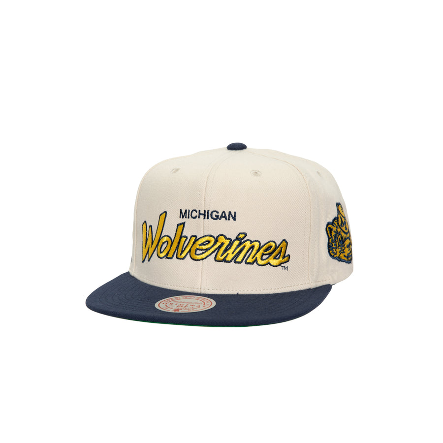 Mitchell & Ness NCAA Just Don Michigan Snapback