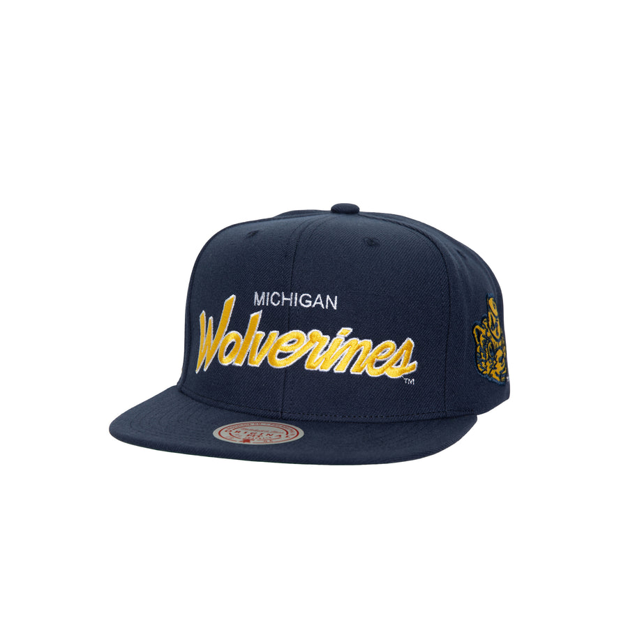 Mitchell & Ness NCAA Just Don Michigan Snapback