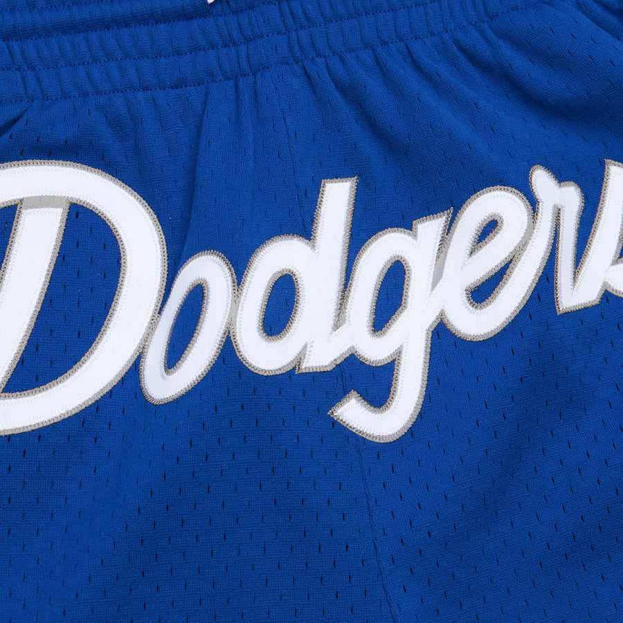 Mitchell & Ness MLB Just Don Practice Shorts Dodgers