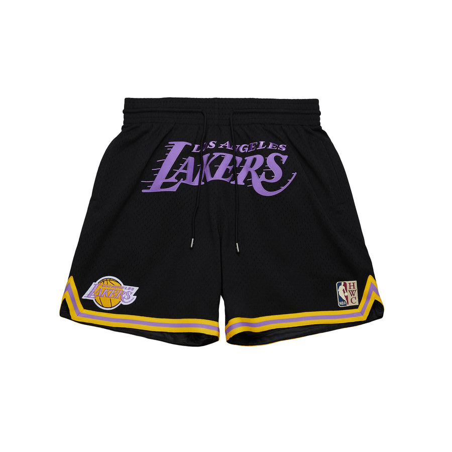 Mitchell & Ness NBA Just Don Practice Shorts Lakers