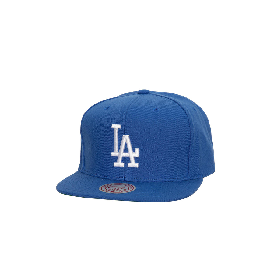 Mitchell & Ness MLB League Patch Snapback Dodgers Blue