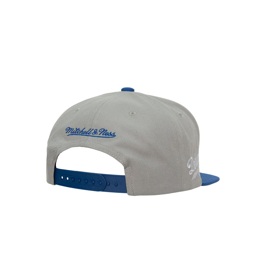 Mitchell & Ness MLB Away Snapback Dodgers Grey