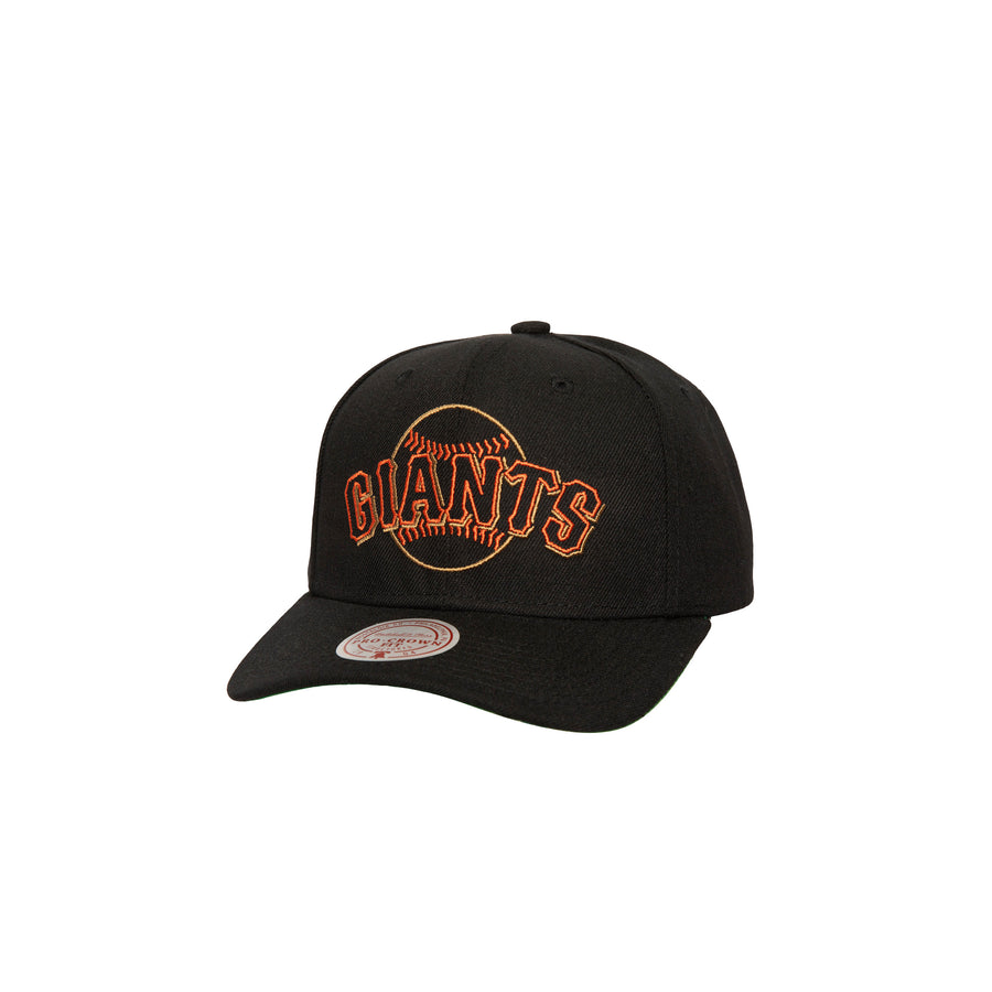 Mitchell & Ness MLB Neon Logo Giants Pro Snapback