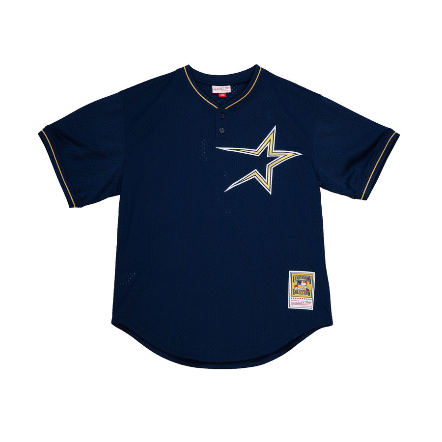 Mitchell Ness Men s Craig Biggio Navy Houston Astros 1997 Authentic Batting Practice Jersey