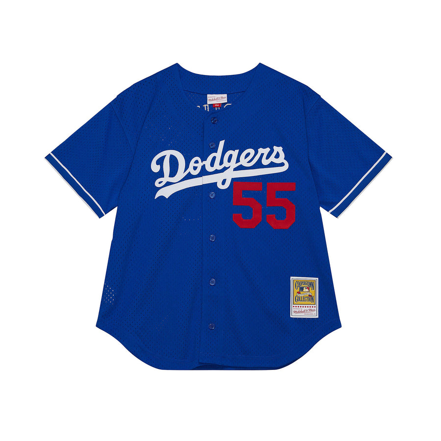 Mitchell & Ness Authentic BP Jersey Los Angeles Dodgers 2000 Orel Hershiser